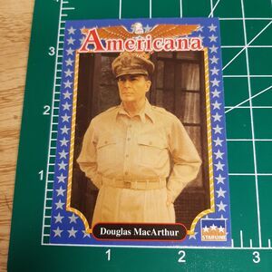 1992 Douglas MacArthur - Starline Americana Trading Card #30 Soldier
